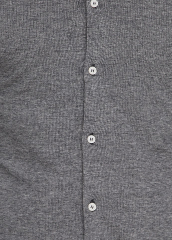 Цветная кэжуал рубашка однотонная Jack & Jones с длинным рукавом