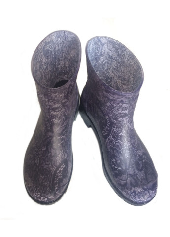 Жіночі гумові черевики з візерунком RP (216806040)