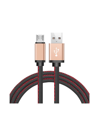 Кабель USB m Leather Black, Micro USB, 1 м XoKo sc-115 (132572869)