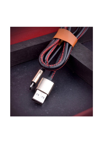 Кабель USB m Leather Black, Micro USB, 1 м XoKo sc-115 (132572869)