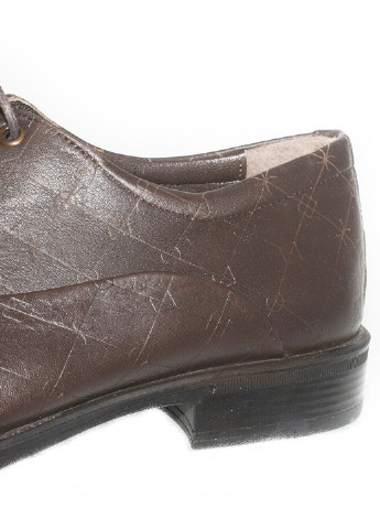 Коричневые кэжуал туфли Mabu на шнурках