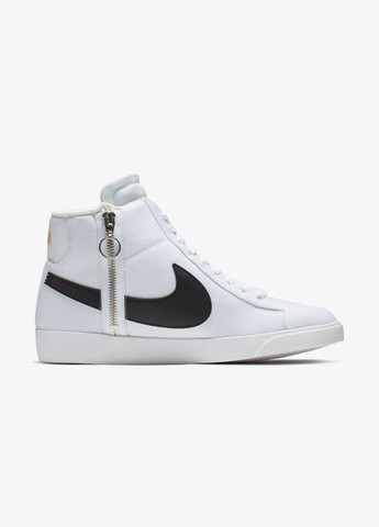 Кроссовки BQ4022-102 Nike W BLAZER MID REBEL белые демисезоны (317235524)