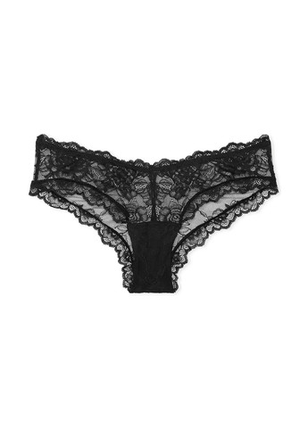 Чорний демісезонний комплект (бюстгальтер, трусики) Victoria's Secret