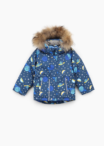 Синяя зимняя куртка Snowgenius