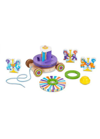 Развивающая игрушка Первая деревянная игрушка Карусель (MD13616) Melissa&Doug (254068834)