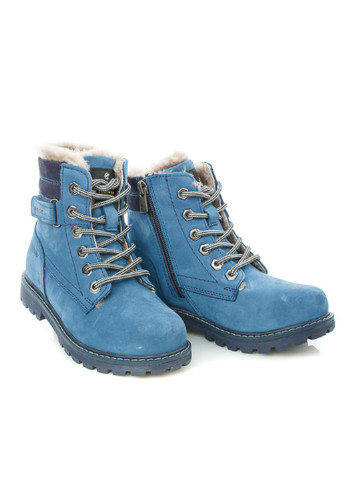 Синие кэжуал зимние ботинки Tutubi