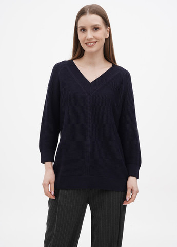 Темно-синий демисезонный пуловер пуловер S.Oliver