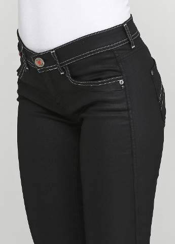 Черные кэжуал демисезонные брюки Andy Warhol