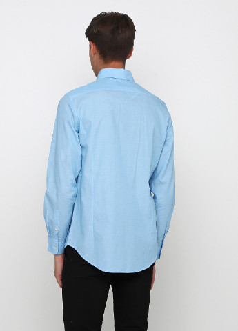 Голубой классическая рубашка в клетку Rodier