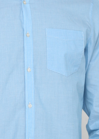 Голубой классическая рубашка в клетку Rodier