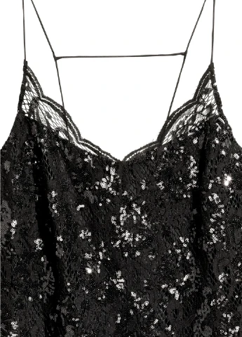 Черное платье H&M