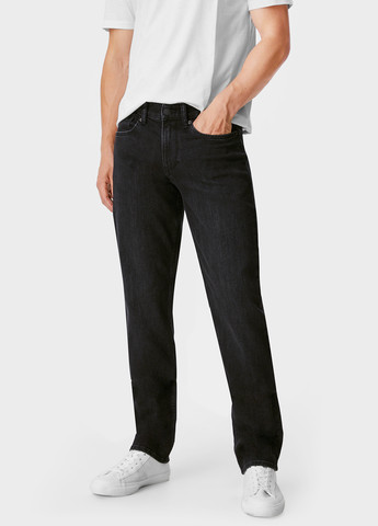 Черные демисезонные скинни джинсы C&A