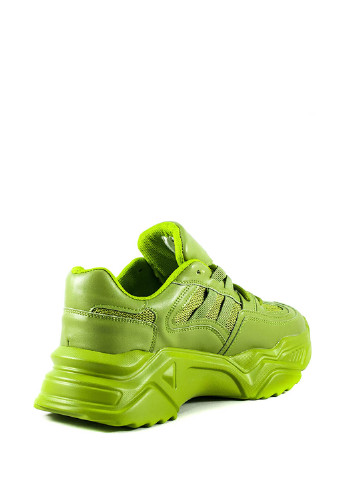 Зеленые демисезонные кроссовки Allshoes