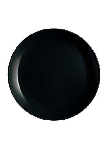 Тарелка обеденная Diwali Black P0867 25 см Luminarc (253610733)