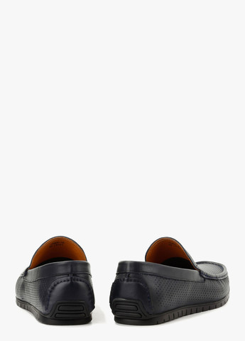 Темно-синие мокасини Le'BERDES