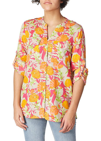 Комбинированная летняя блуза Calvin Klein