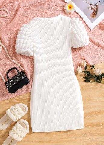 Біла сукня SHEIN (323082587)