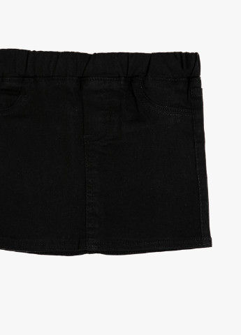 Черная джинсовая юбка KOTON