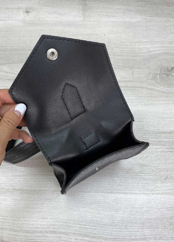 Сумка жіноча на пояс (бананка) екошкіра (wel-99501) Чорна WeLassie (253982558)