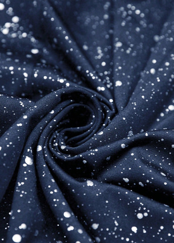 Синее коктейльное платье с открытыми плечами, футляр SHEIN однотонное