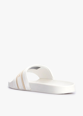 Белые шлепанцы Tommy Hilfiger с логотипом