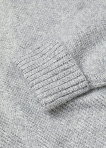 Світло-сіра кежуал сукня H&M меланжева