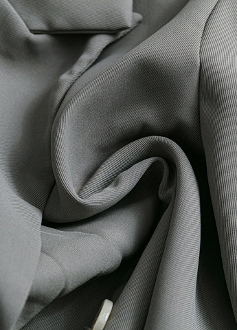 Серый женский жакет SHEIN однотонный - демисезонный