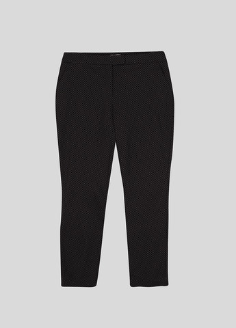 Черные кэжуал демисезонные зауженные брюки Warehouse