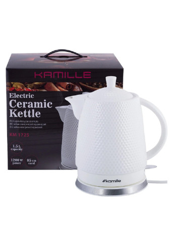 Электрический чайник керамический 1,5 л KM-1725 Kamille (254668718)