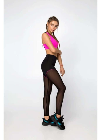 Комплект (леггинсы, топ) Designed for fitness Crazy Basic (249976784)