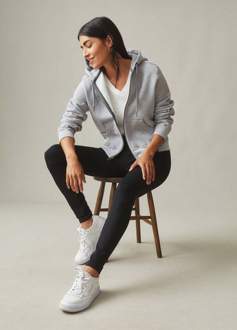 Черные демисезонные леггинсы American Giant