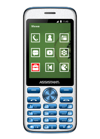 Мобильный телефон ASSISTANT as-204 blue (132601975)