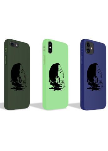 Чохол силіконовий Apple Iphone Xr Контурний мінімалізм (Contour minimalism) (8225-1362) MobiPrint (219777686)