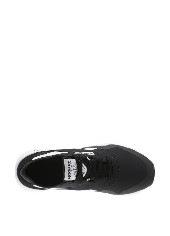 Черно-белые демисезонные кроссовки Reebok Classic Nylon
