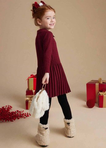 Бордова сукня SHEIN (367210983)