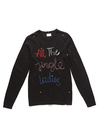 Черный демисезонный джемпер джемпер Vila