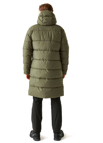 Оливковая (хаки) зимняя куртка Regatta Hallin II