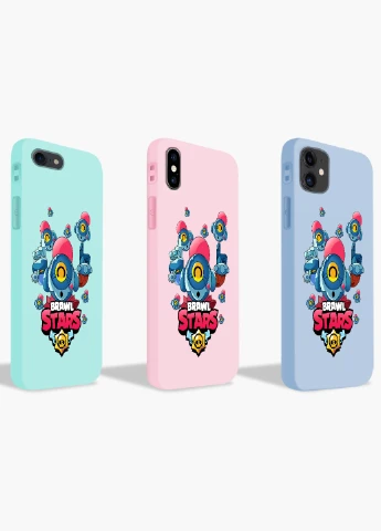 Чохол силіконовий Apple Iphone 8 plus Тік Бравл Старс (Tick Brawl Stars) (6154-1704) MobiPrint (219490495)