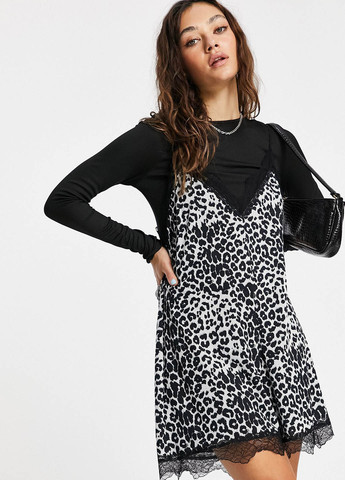 Комбинированный демисезонный комплект (лонгслив, комбинезон) Asos