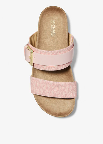 Светло-розовые шлепанцы Michael Kors