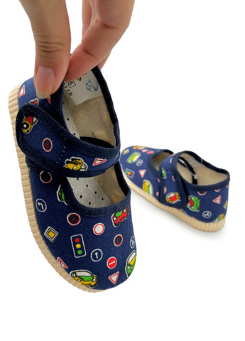 Индиго мокасины Берегиня на липучке