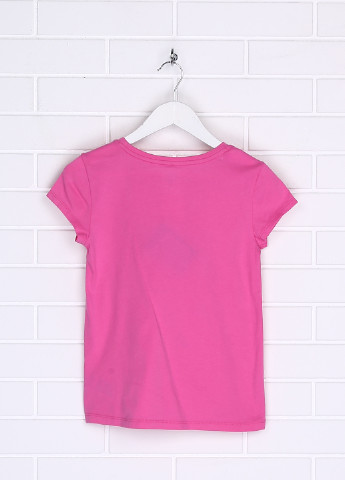 Рожево-лілова літня футболка Gap