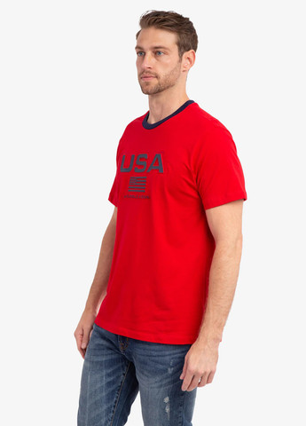 Червона футболка U.S. Polo Assn.