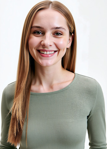 Оливкова кежуал сукня Reserved однотонна