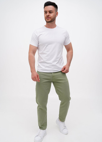 Оливковые демисезонные мом фит джинсы Trend Collection