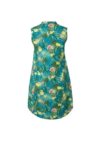 Зелена кежуал сукня а-силует Esmara з малюнком