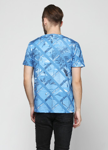 Голубая футболка MSY