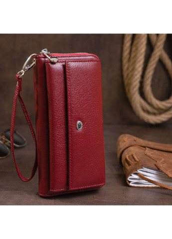 Женский кожаный кошелек 20х10х2 см st leather (229458766)