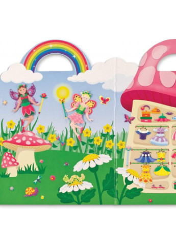 Набор для творчества Объемные многоразовые наклейки Феи (MD19414) Melissa&Doug (202374271)