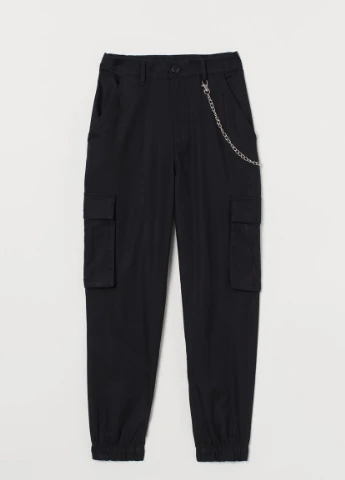 Брюки карго с цепью для ключей H&M (215488222)